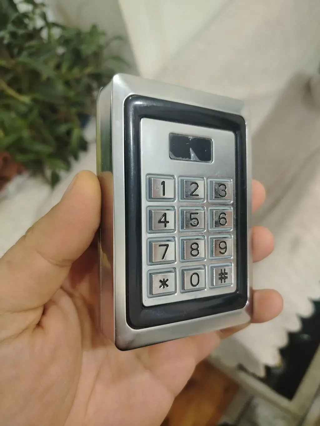 MKEY giriş nəzarət cihazı, metal klaviatura, DC 12V