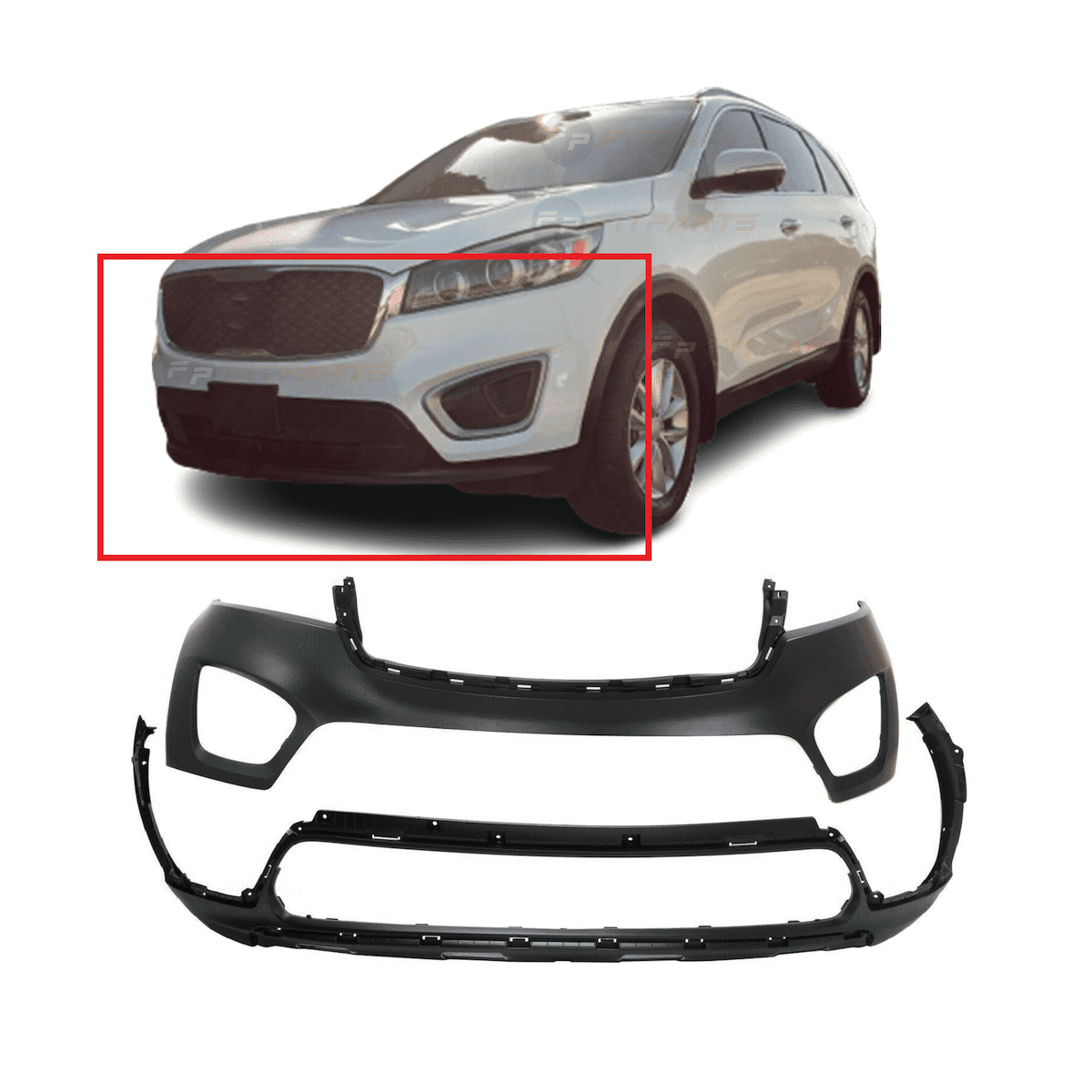 Kia Sorento 2016 ön bufer alt hissə - Tenderyard