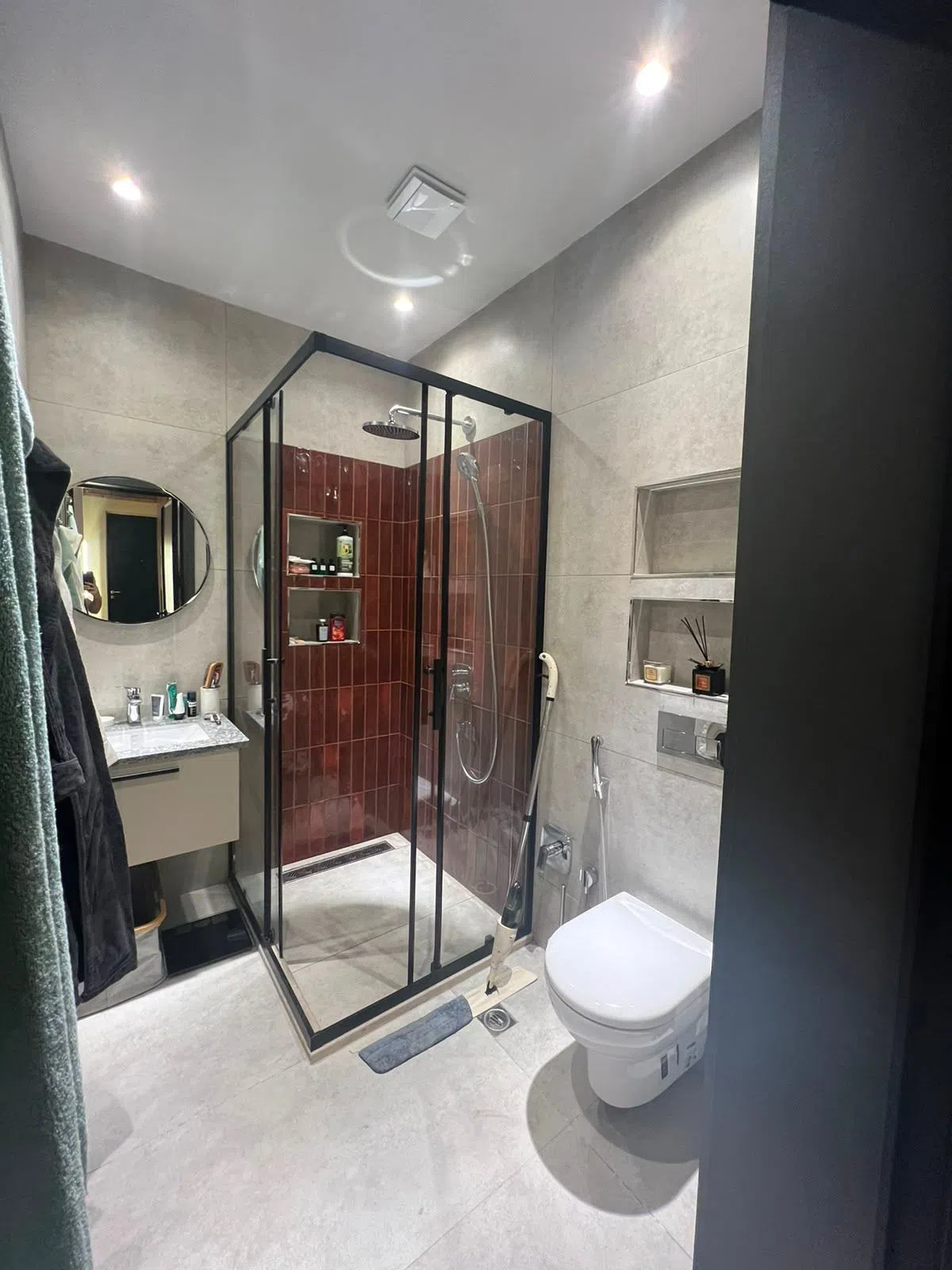 2 otaqlı mənzil 43 m² kirayə verilir — şəkil 5