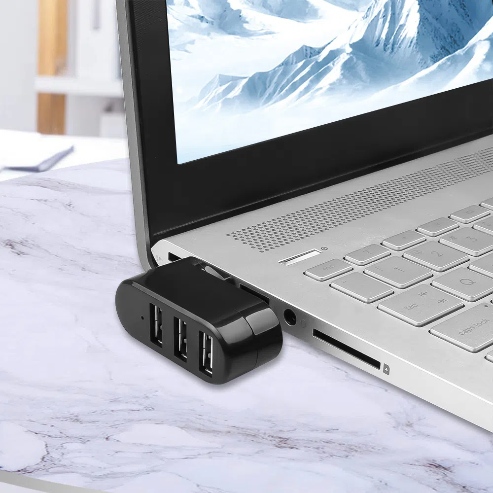 Mini 3 Port USB 3.0 Rotate Splitter — şəkil 8