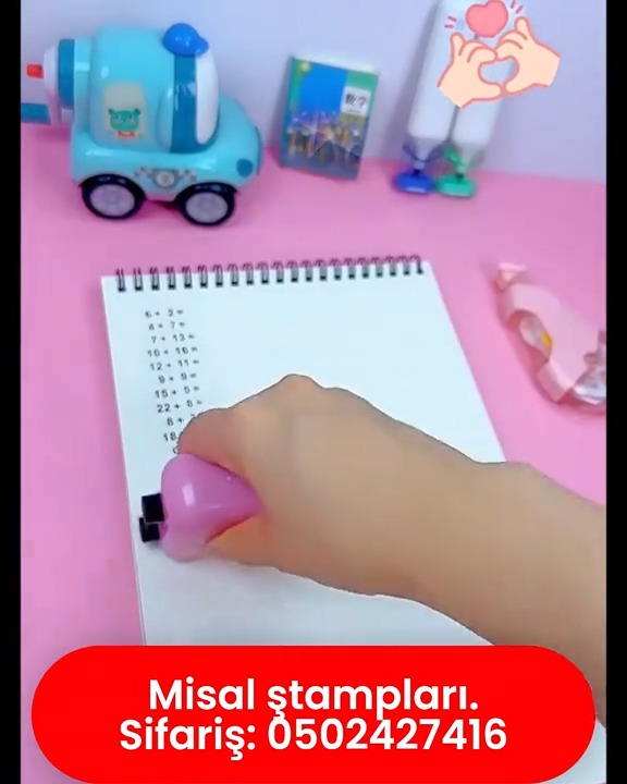 Math problem stamps for schoolchildren - Tenderyard