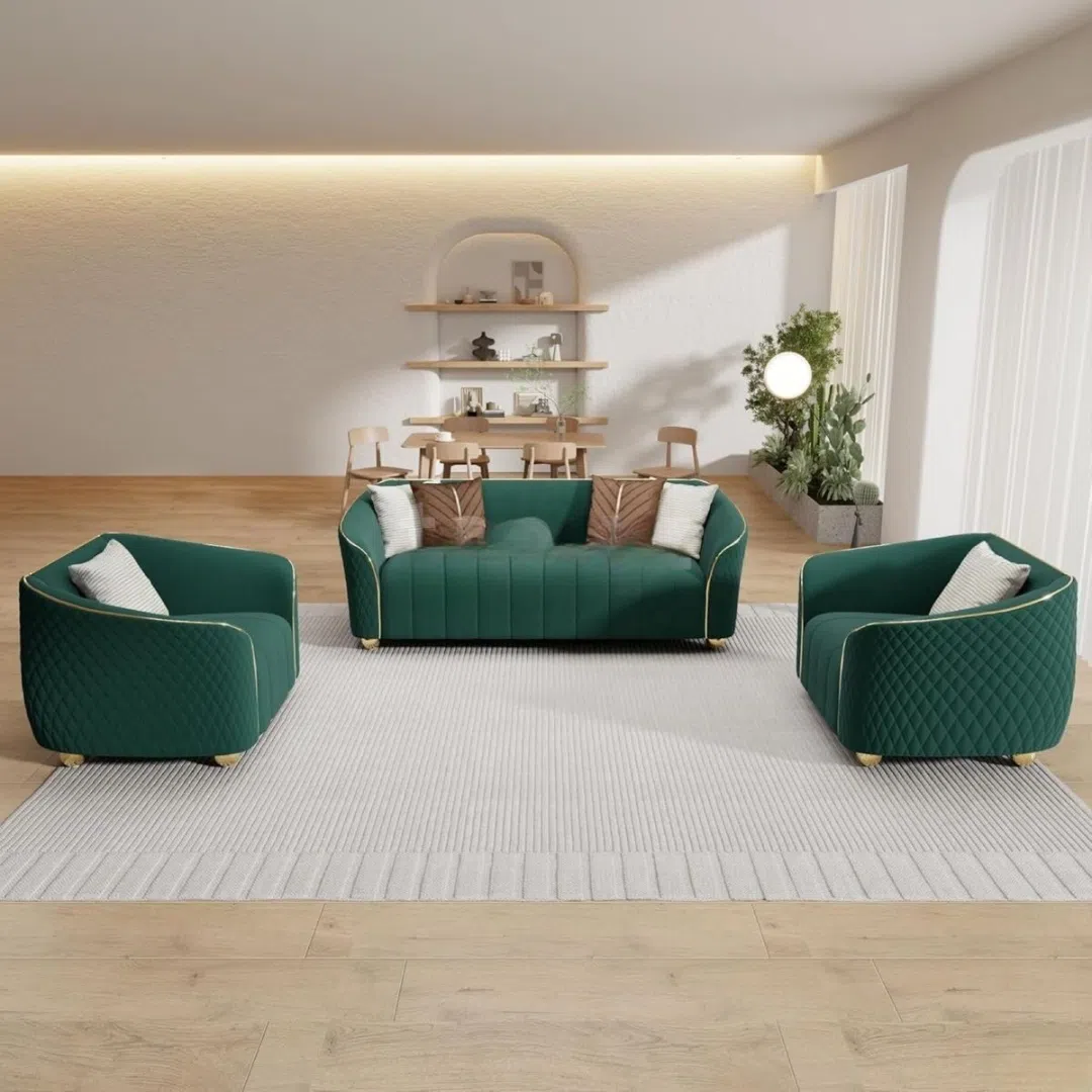 İki yerli divan, Yaşıl rəng