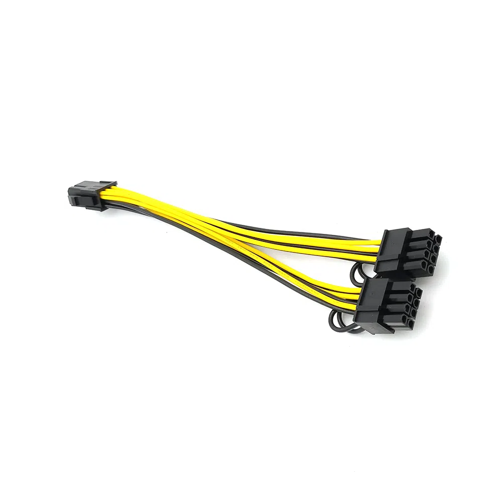 PCI Express 6 Pin to dual 8(6+2) Pin Power Converter Cable — şəkil 5