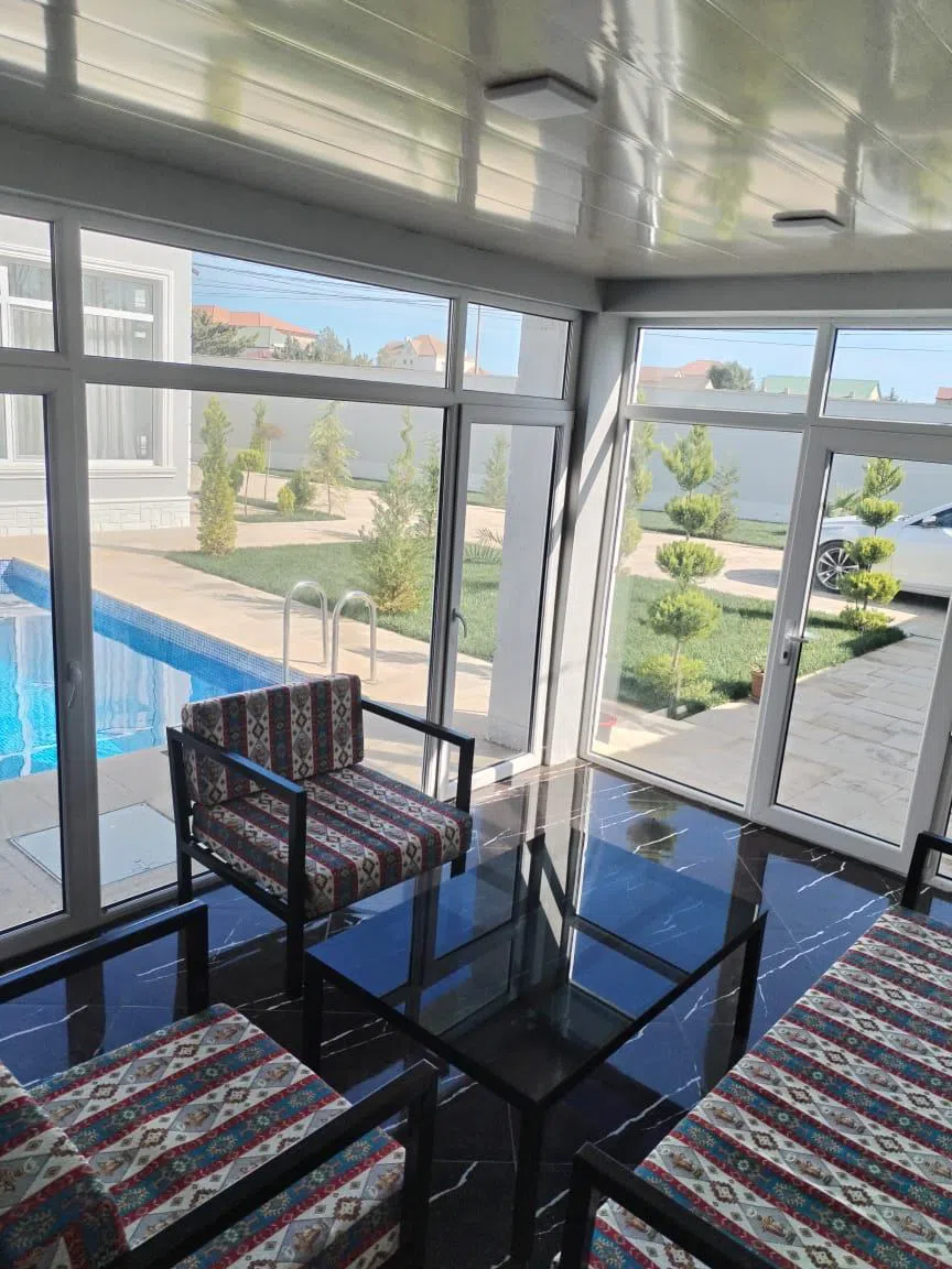 4 otaqlı bağ evi 180 m² 6 sot torpaq sahəsində satılır — şəkil 16