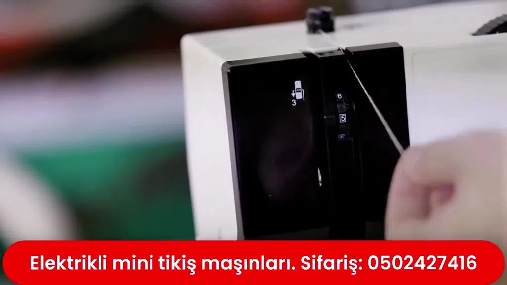 Elektrikli mini tikiş maşını — şəkil 14