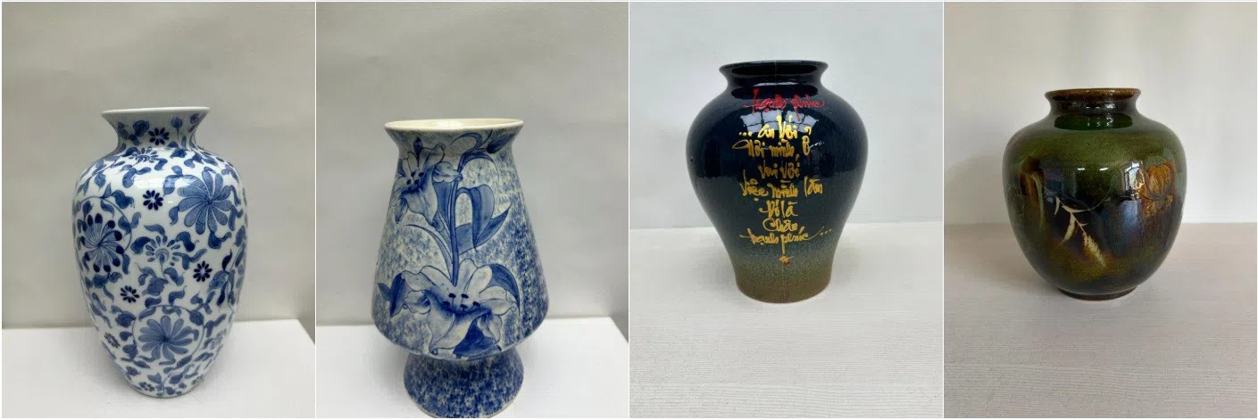 Keramika güldan, Qarışıq rəng