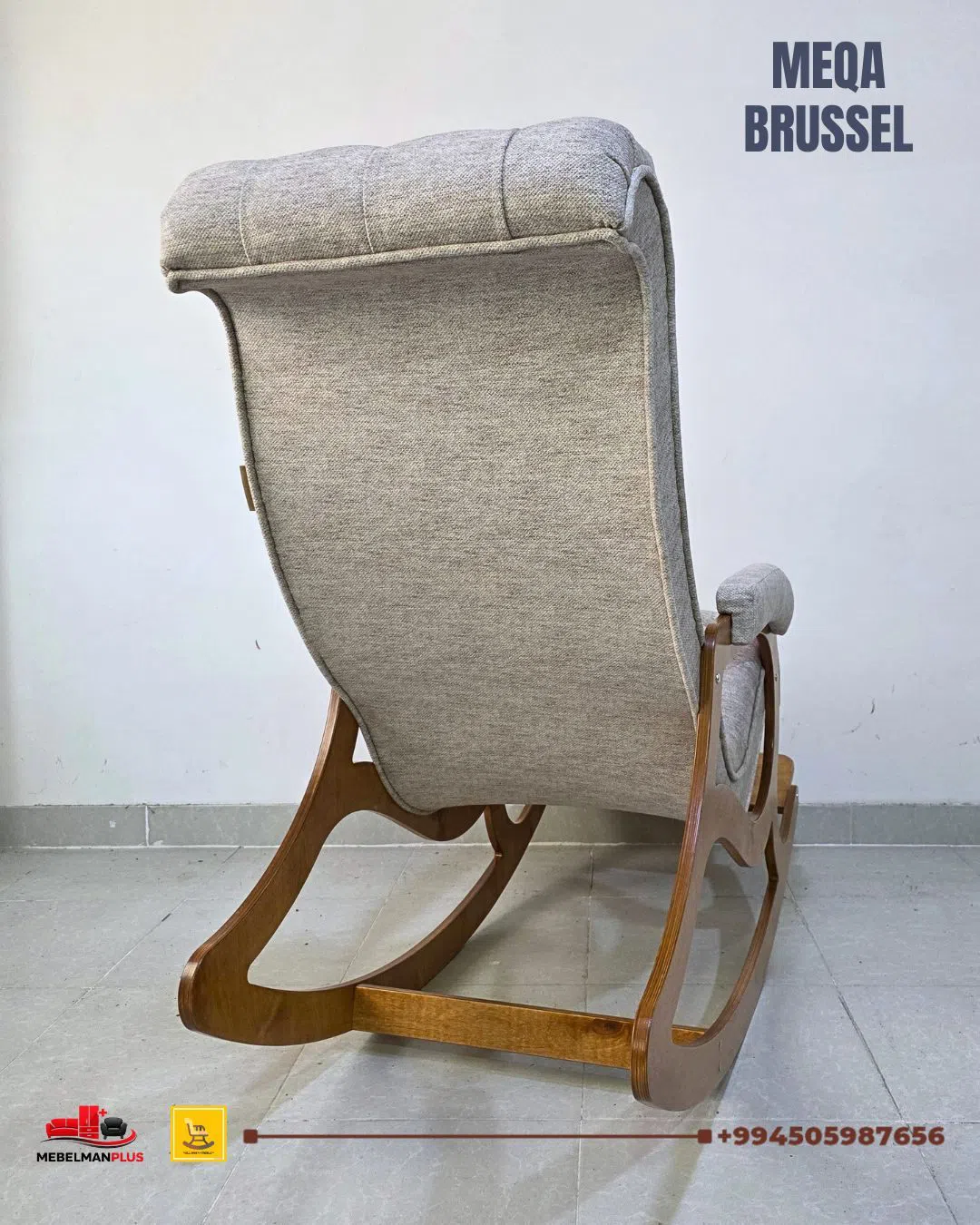 Kreslo, Boz rəng — şəkil 10