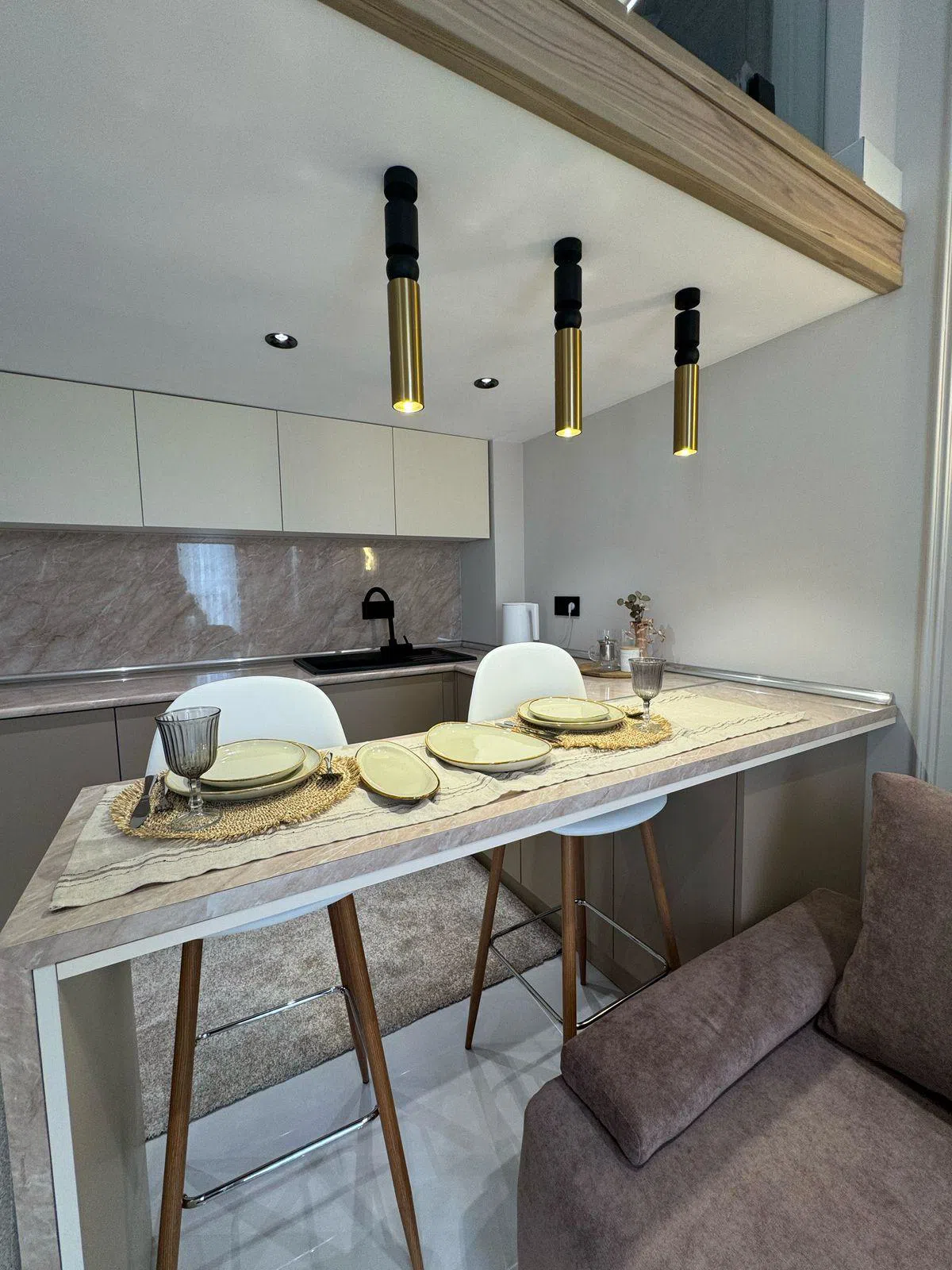 2 otaqlı mənzil 55 m² kirayə verilir — şəkil 12