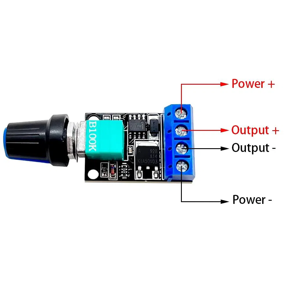 PWM DC Motor Speed Controller - Tenderyard