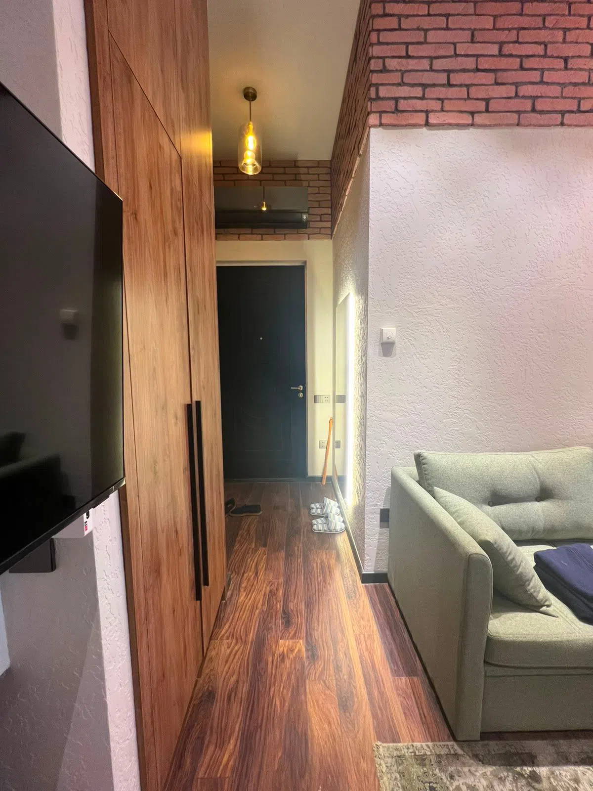 2 otaqlı mənzil 43 m² kirayə verilir — şəkil 8