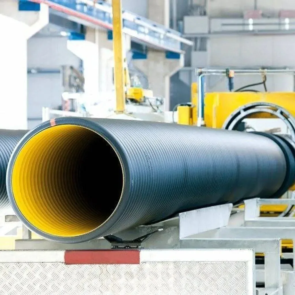 Kanalizasiya borusu, Qofralı, Plastik, 500 mm