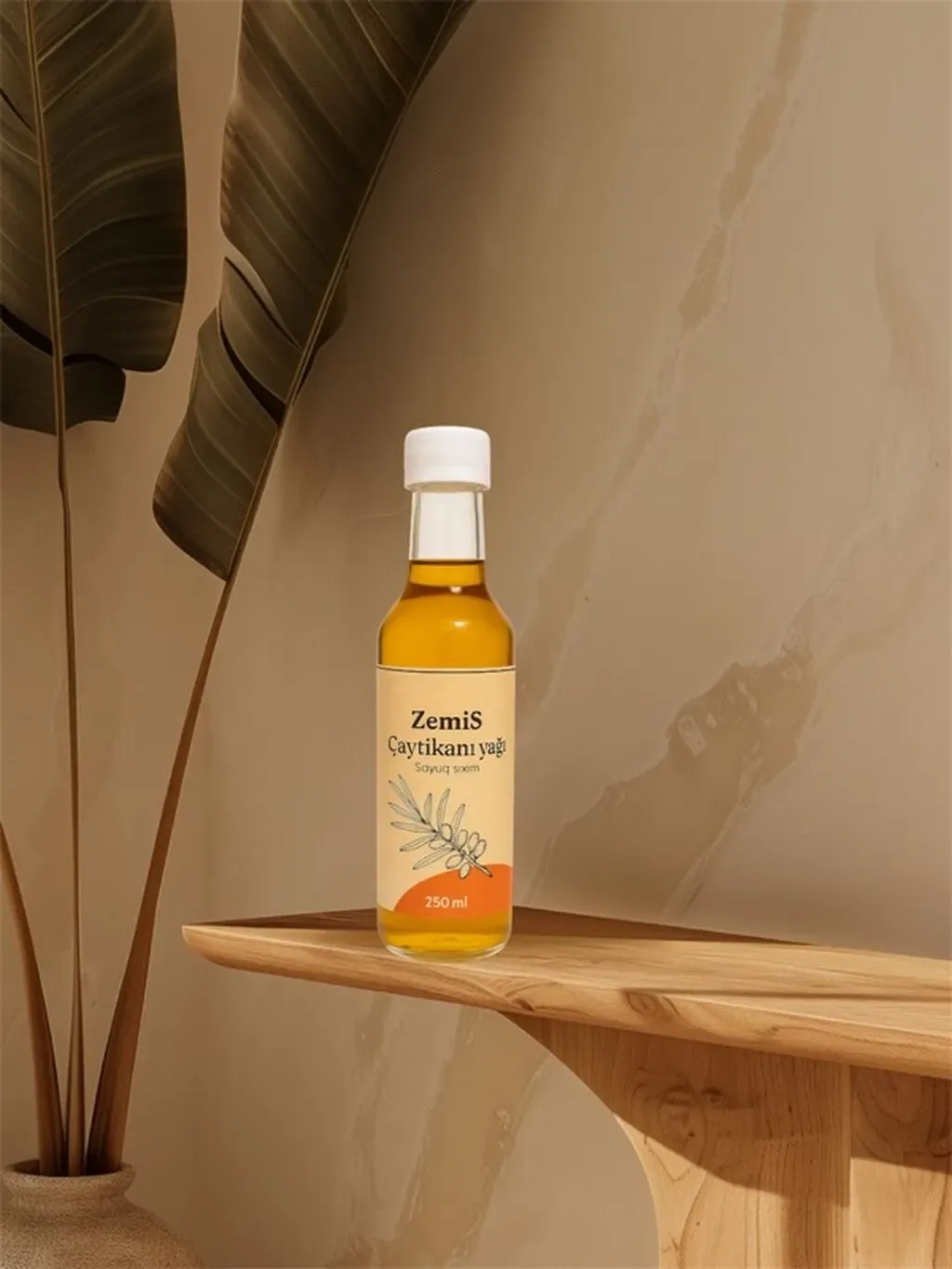 Zemis Çaytikanı Yağı (Soyuq Sıxım, 250 ml)