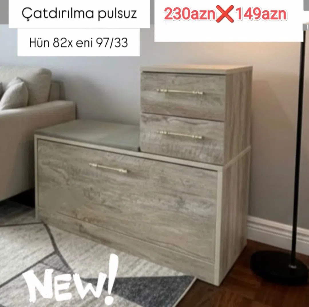 Ayaqqabılıq 2 hissəli