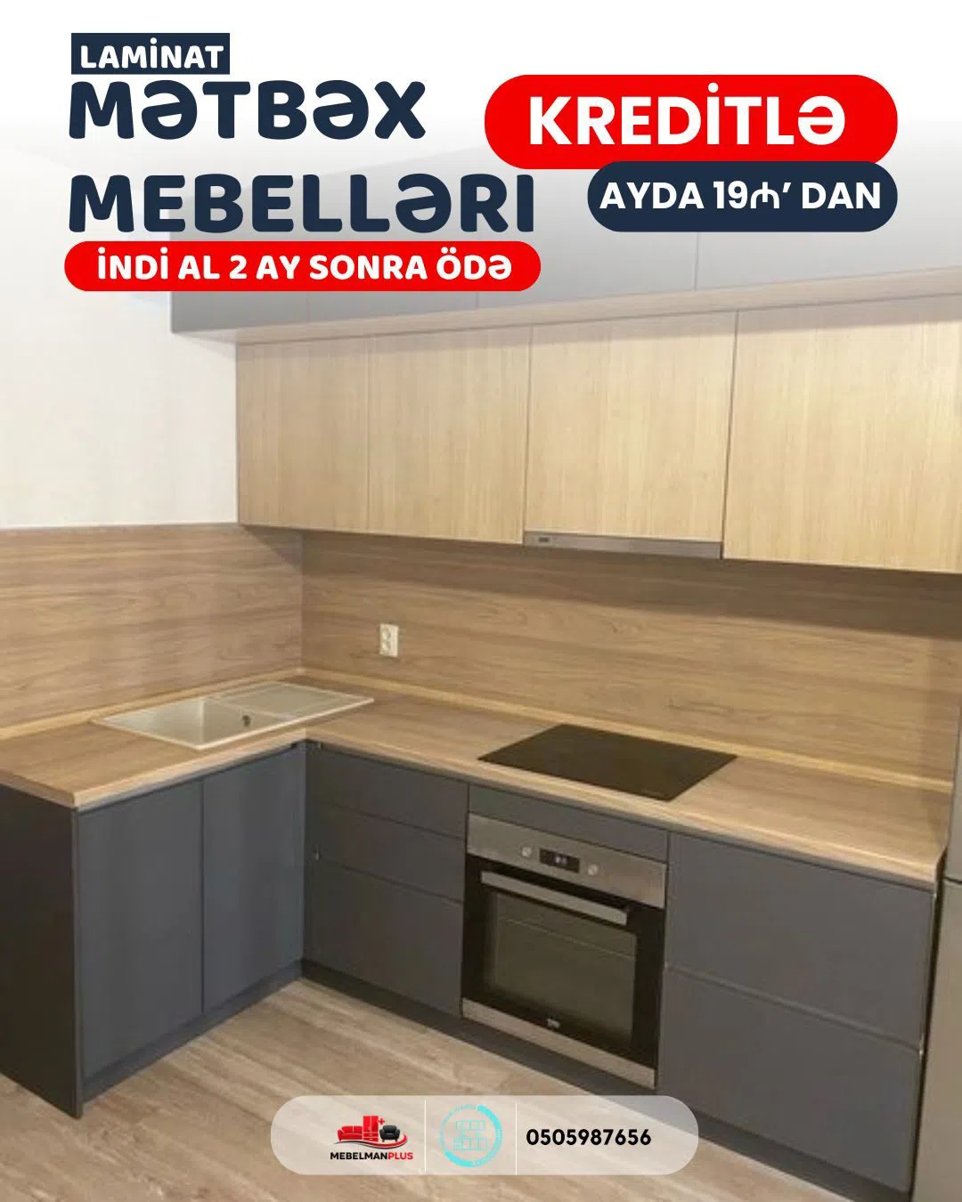 Kreditlə mətbəx mebeli — şəkil 2