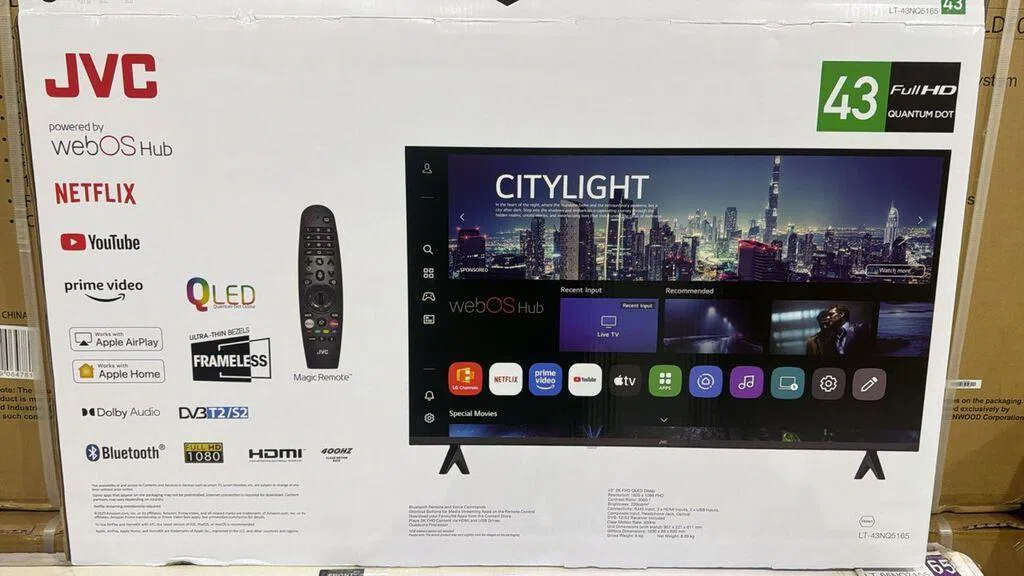 JVC markalı televizor, QLED - Tenderyard