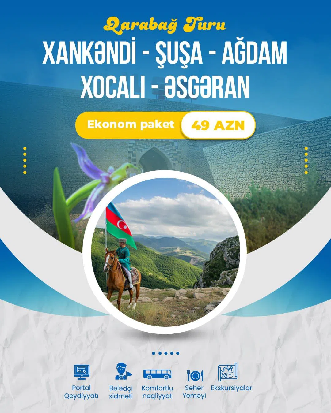 Qarabağ, Şuşa, Xankəndi, Ağdam turu — şəkil 1