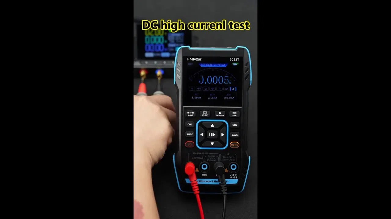 FNIRSI-2C53T Osiloskop, Multimetr və Siqnal Generator — şəkil 19