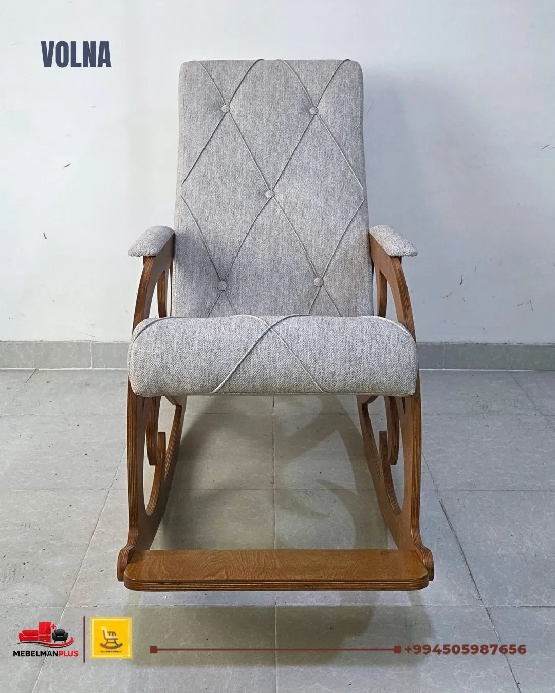 Kreslo, Gümüşü rəng — şəkil 6