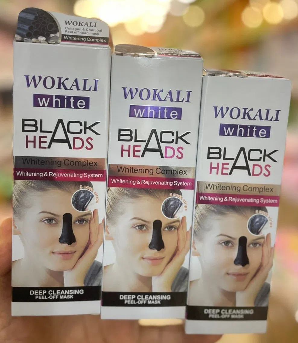 Wokali White Black Heads üz maskası — şəkil 1