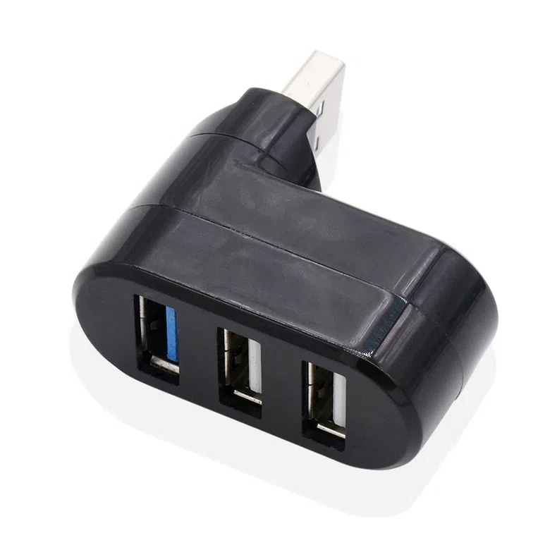 Mini 3 Port USB 3.0 Rotate Splitter — şəkil 3