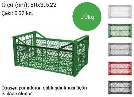 Plastik yeşiklər istehsalı — şəkil 22