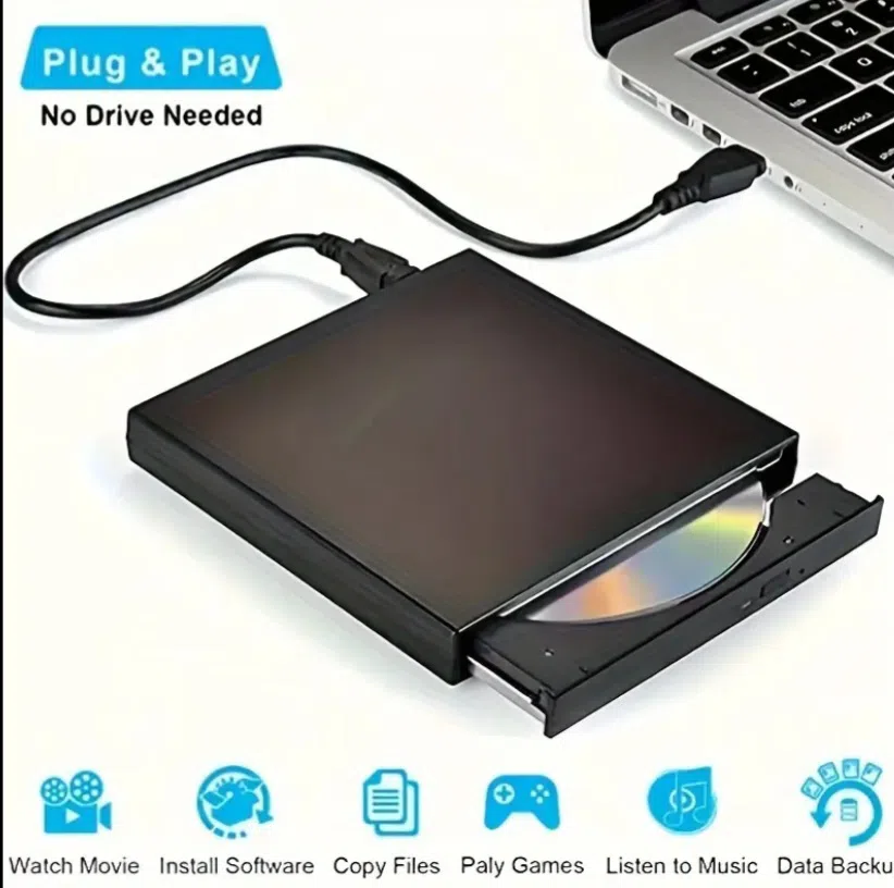 External CD/DVD Disk Drive USB - Tenderyard