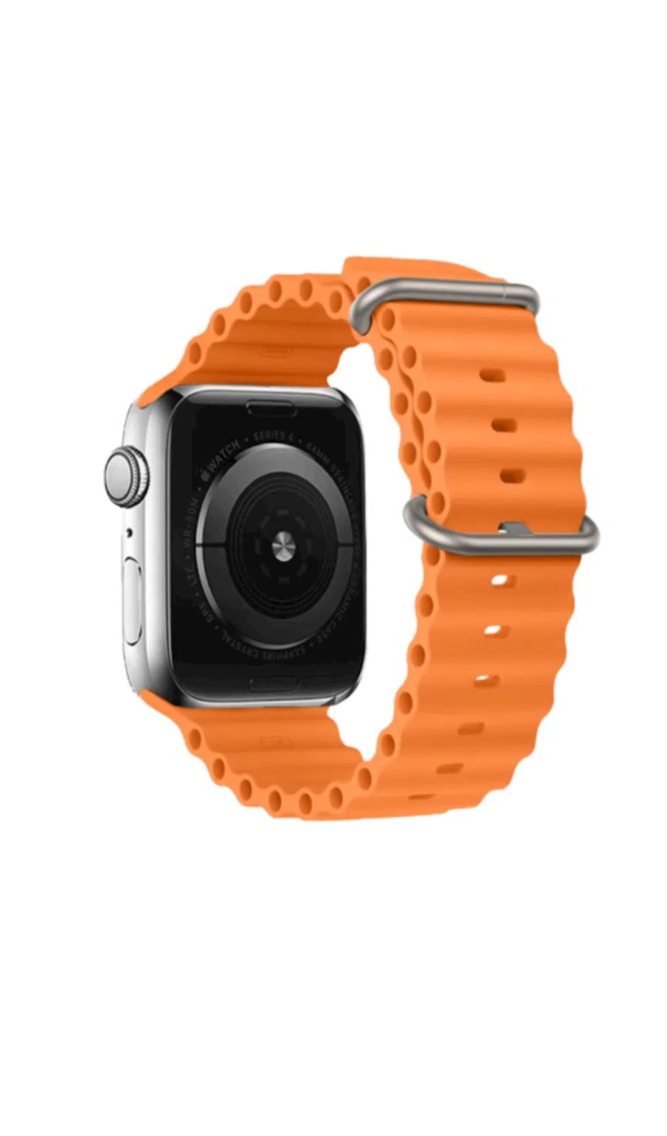 Apple Watch üçün Silikon Kəmər (Narıncı) - Tenderyard