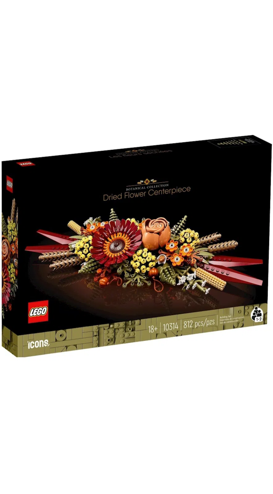 LEGO Icons 10314 Dried Flower Centerpiece Construction Set - Tenderyard