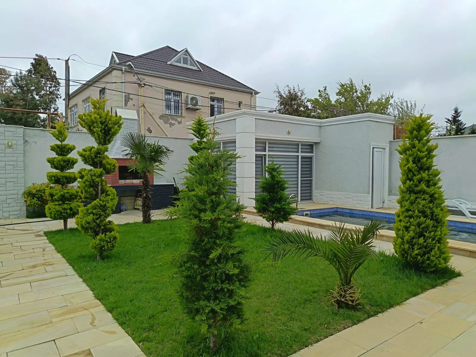 4 otaqlı bağ evi 180 m² 6 sot torpaq sahəsində satılır — şəkil 7