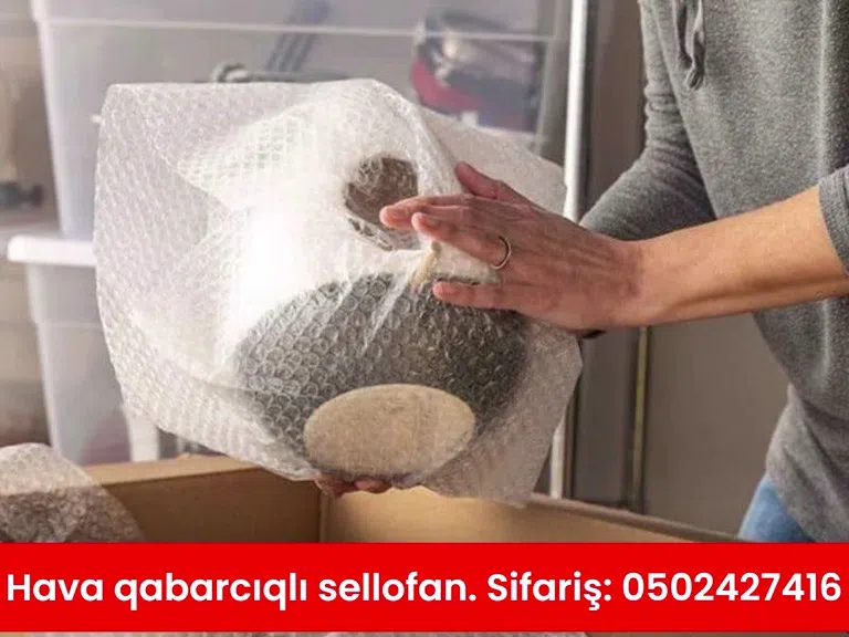 Zərbəyə davamlı hava qabarcıqlı sellofan (bubble wrap) - Tenderyard