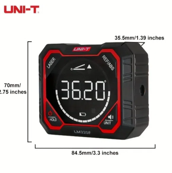 Rəqəmsal inklinometr UNI-T LM 320E