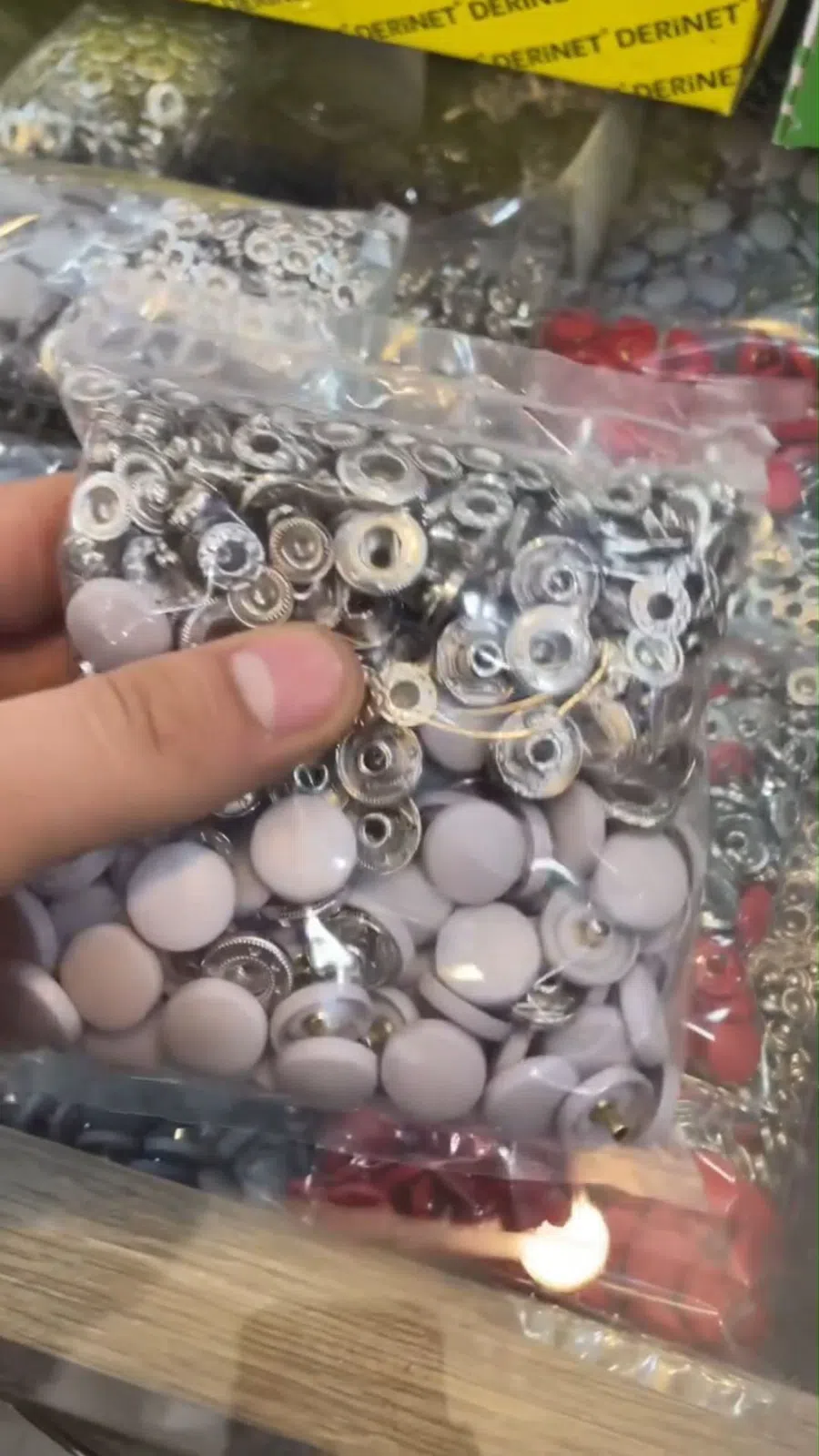 Tekstil üçün metal press düymələri — şəkil 16