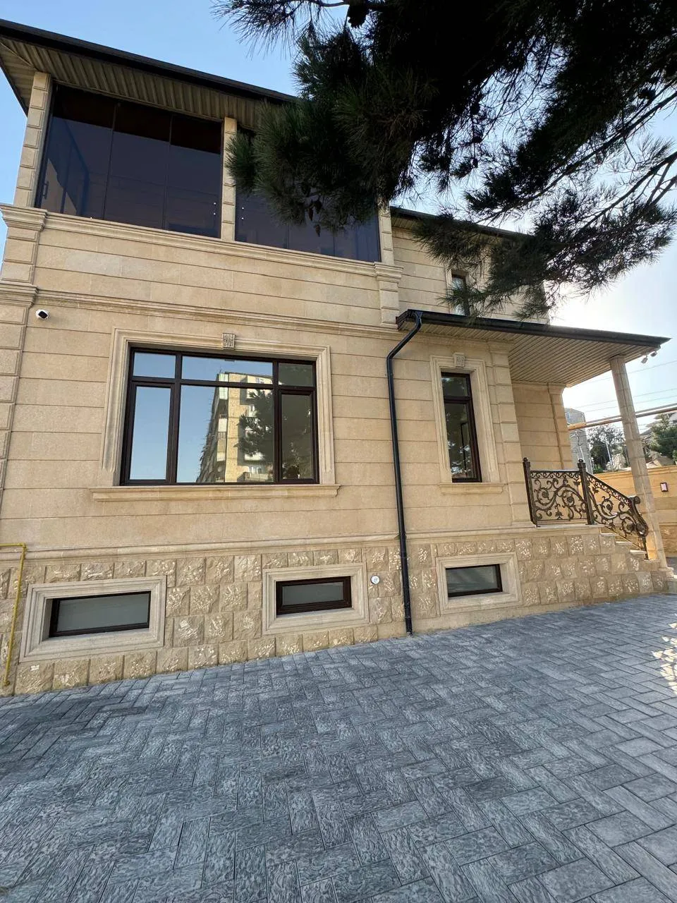 6 otaqlı villa 276 m² - 4 sot torpaq sahəsində satılır — şəkil 21