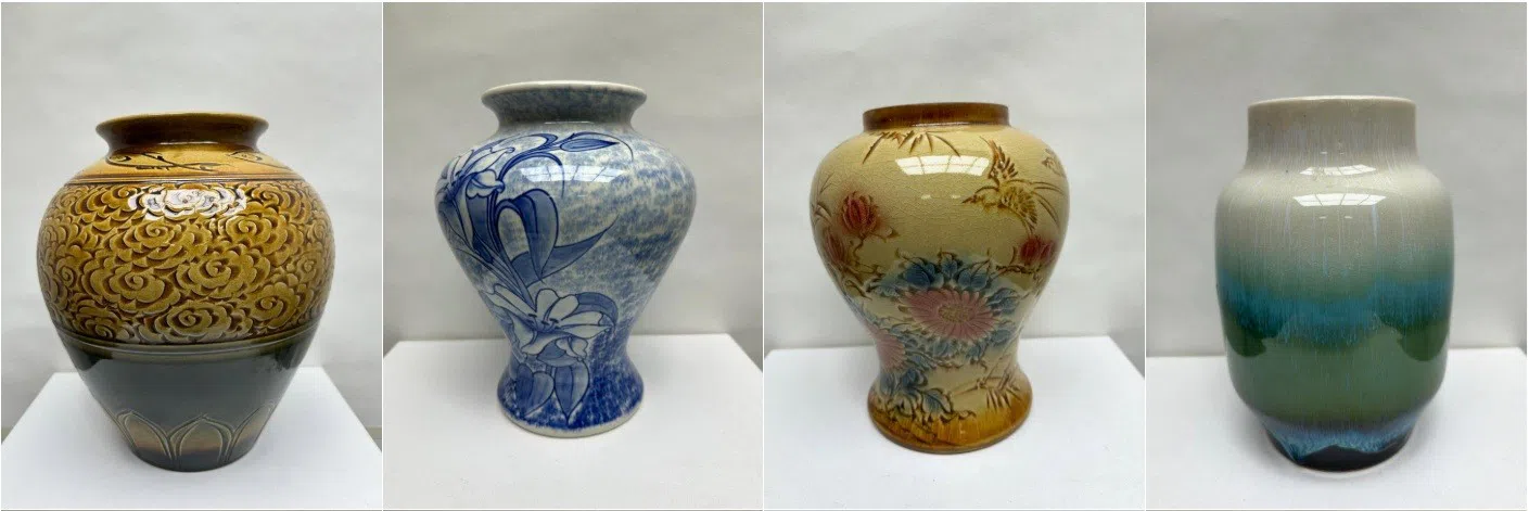 Keramika güldan, Qarışıq rəng