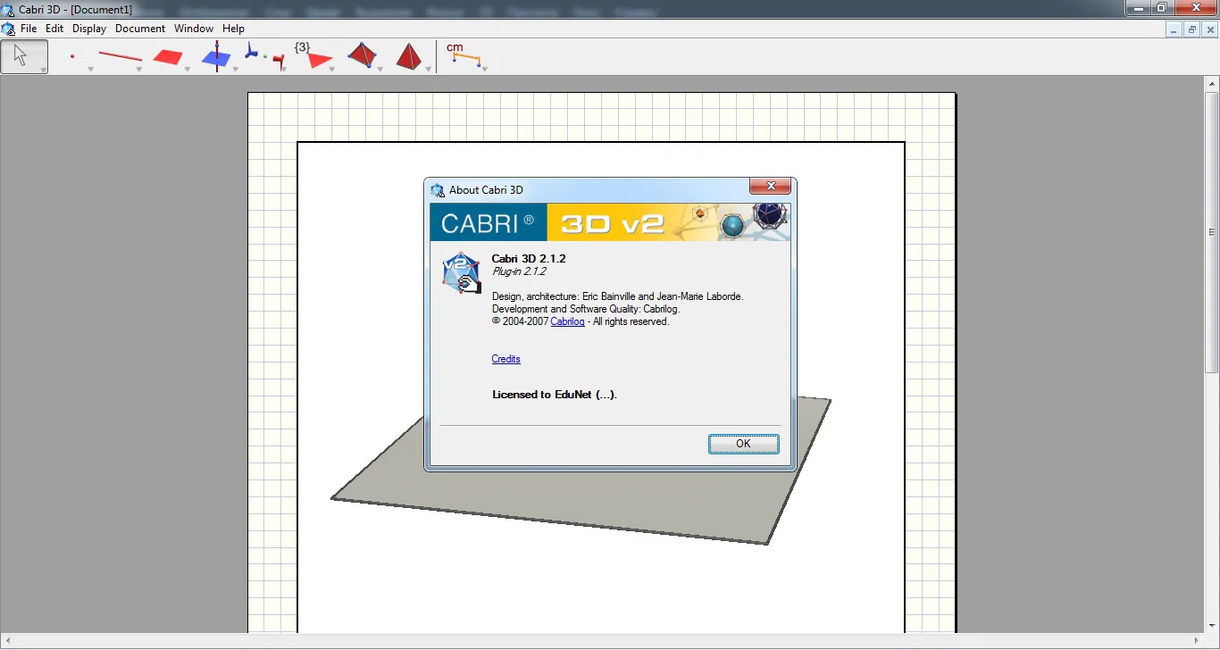 "Cabri 3D v2.1.2" proqramı — şəkil 3