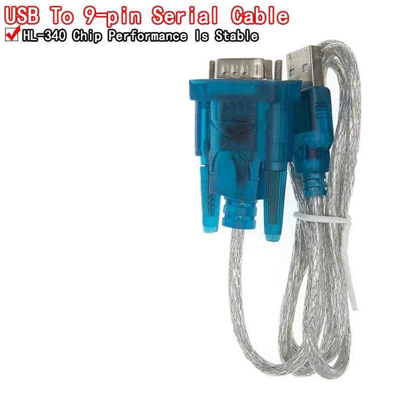 USB to RS232 COM Port Serial PDA 9 pin DB9 Adapter Cable — şəkil 7