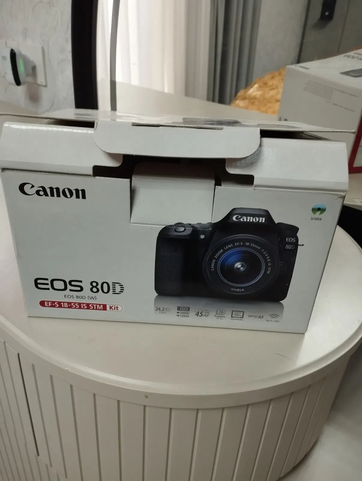 Canon EOS 80D (W) EF-S 18-55 IS STM Kit Fotoaparat