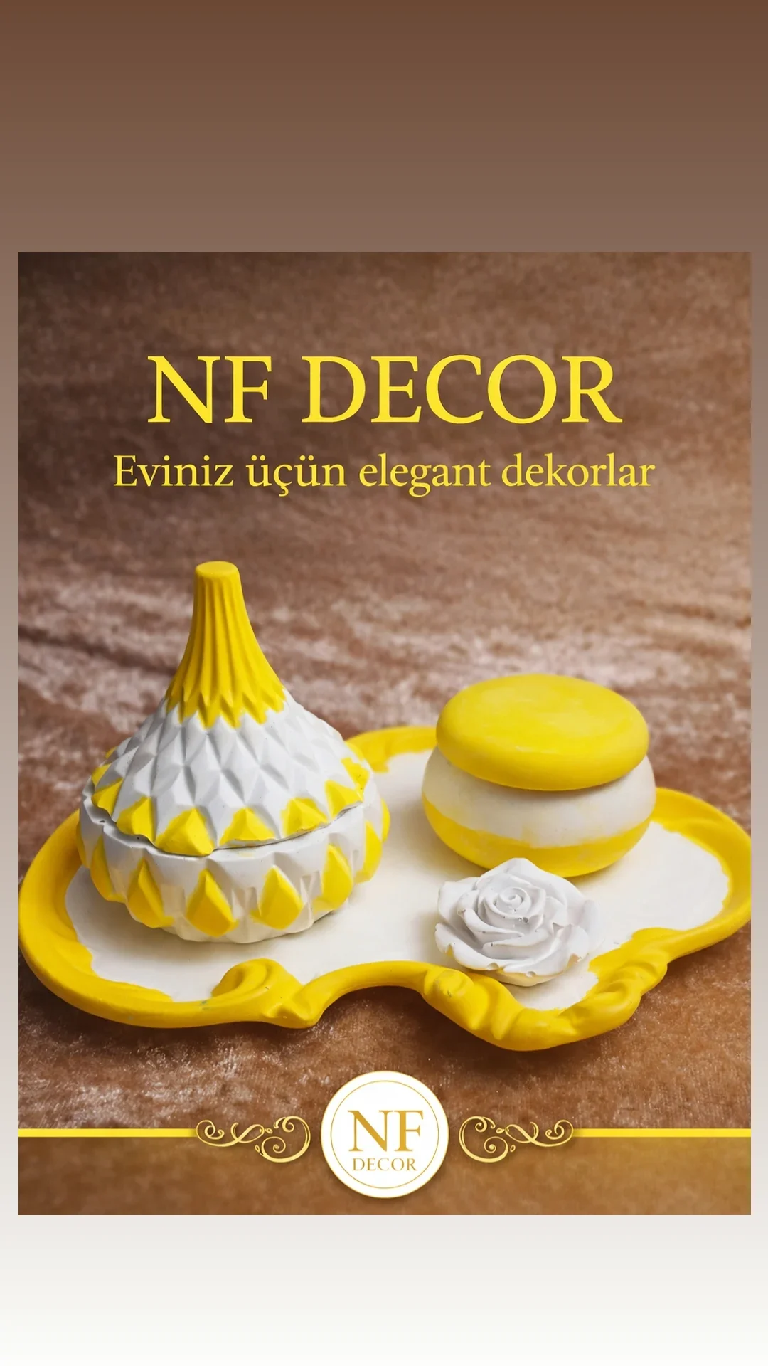 Dekorativ bəzək qutuları dəsti — şəkil 3