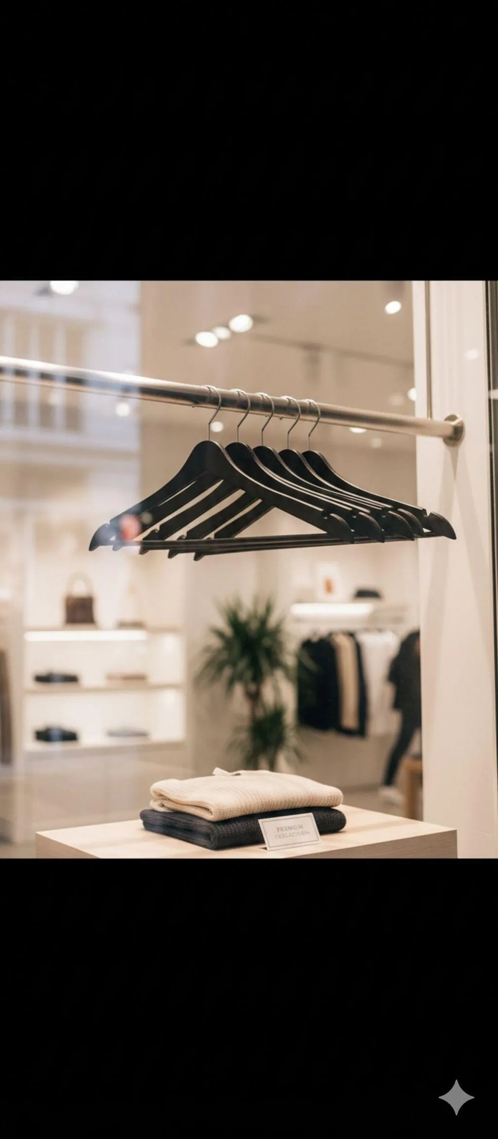 Hanger Black color - Tenderyard