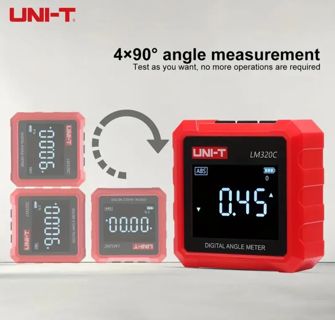 Rəqəmsal bucaq ölçən Model: UNI-T LM 320C