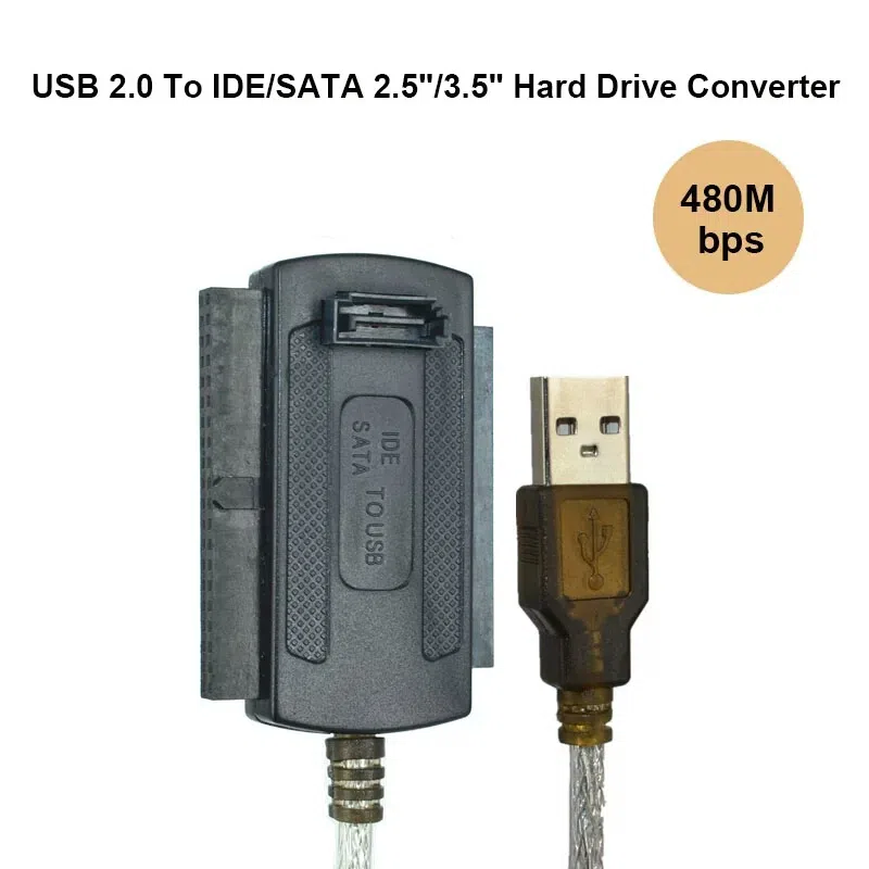USB 2.0 to IDE SATA Converter Adapter Cable — şəkil 18