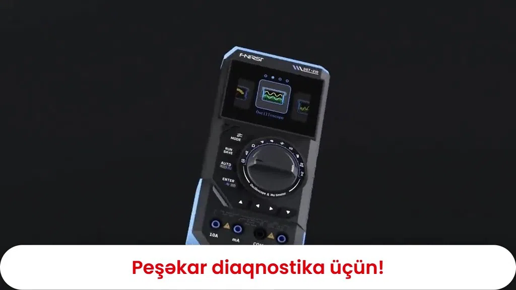 FNIRSI-2C53T Osiloskop, Multimetr və Siqnal Generator - Tenderyard