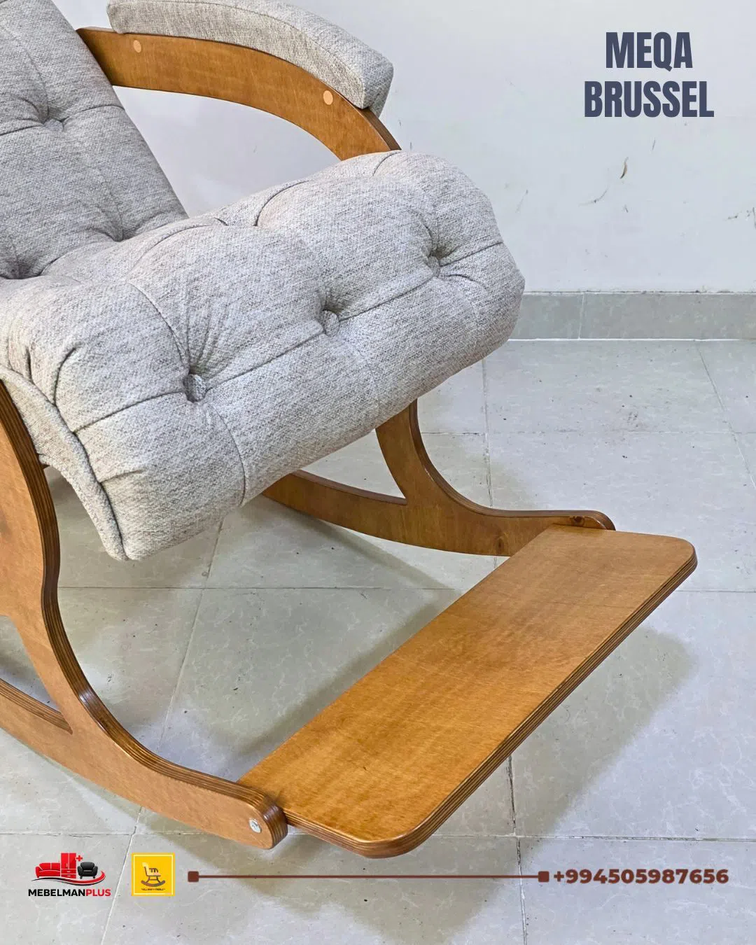 Kreslo, Boz rəng — şəkil 9