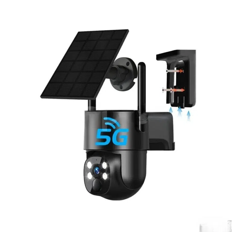 MultiVision 4G Solar PTZ 360° Kamera, 12MP 4K - Tenderyard