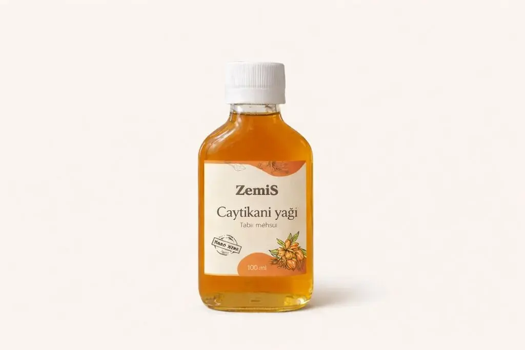 ZemiS Təbii Çaytikanı Yağı - Dəri, Saç və Qida üçün — şəkil 1