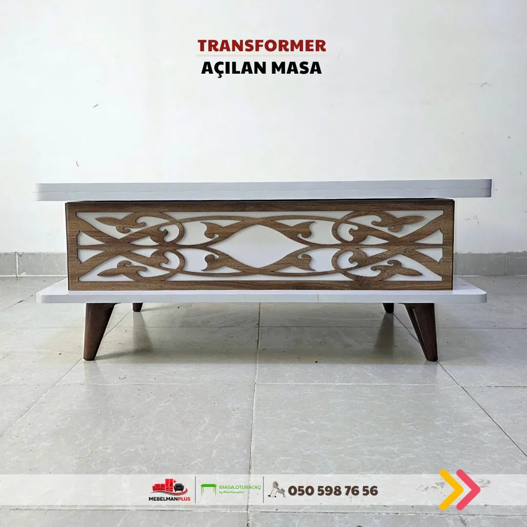 Jurnal masası Gümüşü rəng, Transformer — şəkil 4