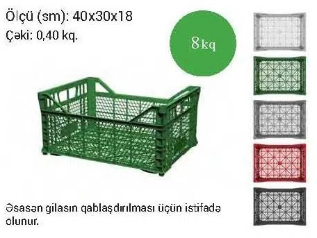 Plastik yeşiklər istehsalı — şəkil 5