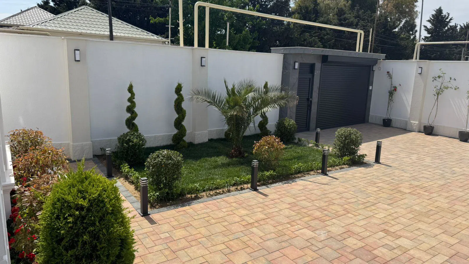 4 otaqlı həyət evi 175 m² - 4.5 sot torpaq sahəsində satılır — şəkil 21