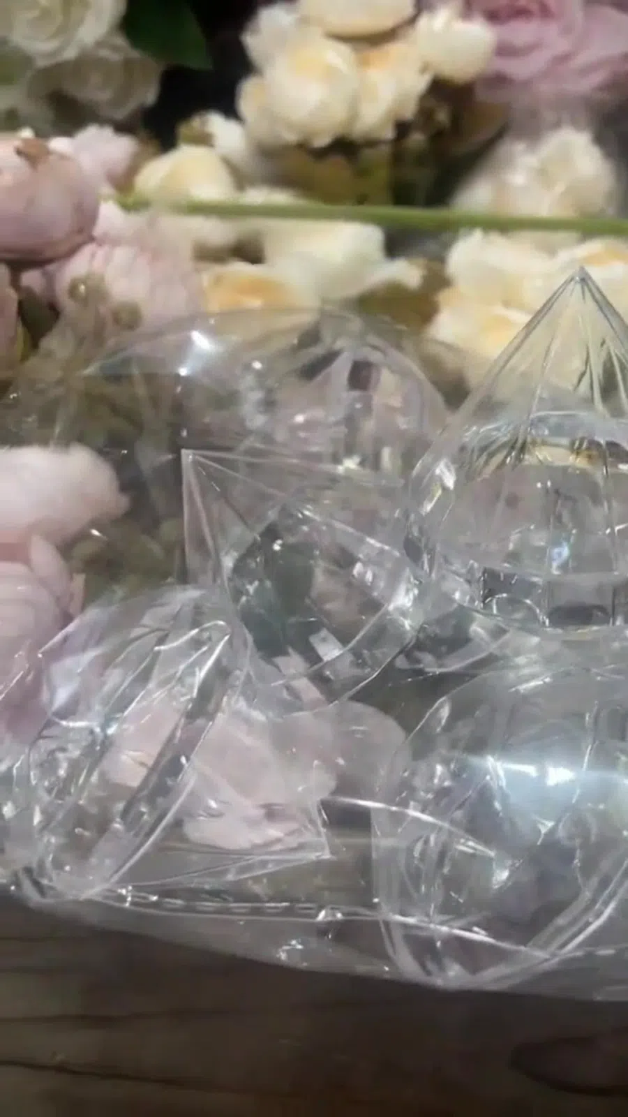 Konfet qabı, Şüşə material — şəkil 4