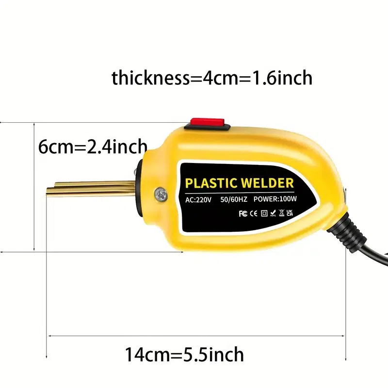 Mini Plastic Welder | Mini Plastik Qaynaq Maşını — şəkil 2